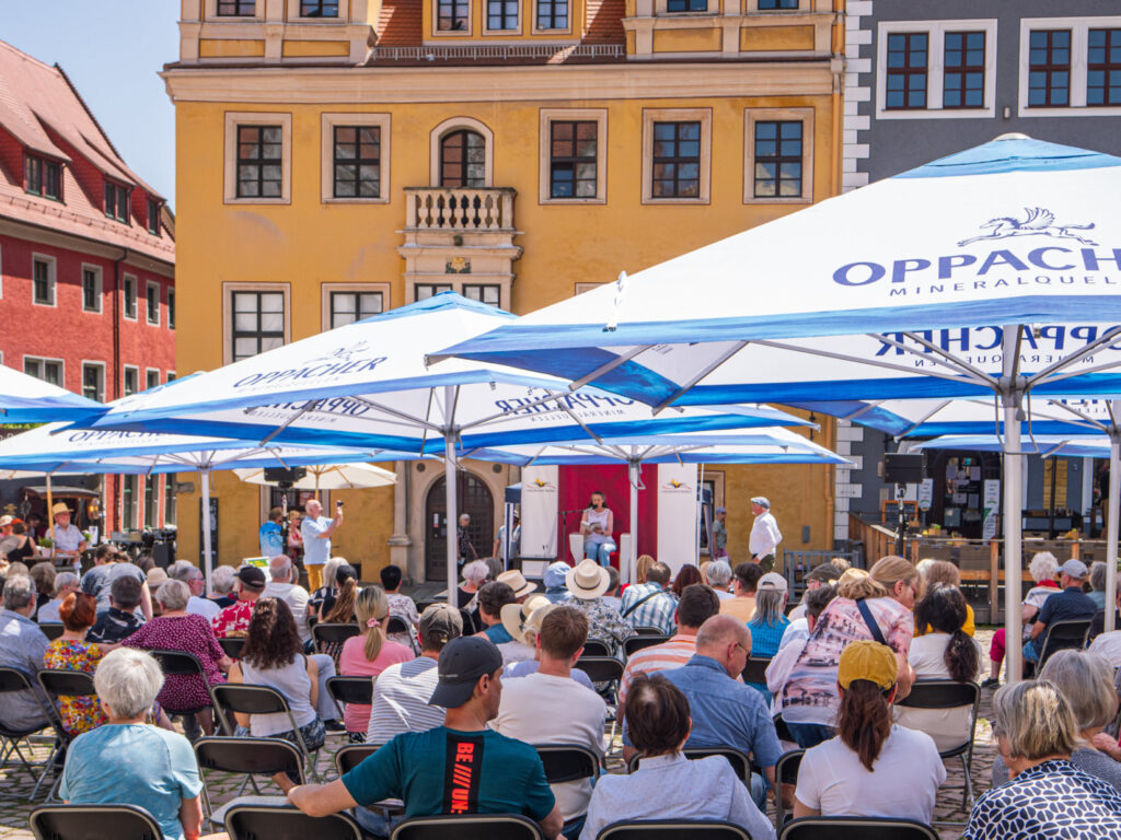 Literaturfest Meißen, Lesebühne Marktplatz
