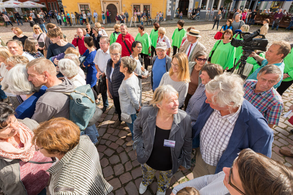 3. Meißner Chorfest 2027 Klangkette zum Ausklang des Chorfestes auf dem Marktplatz
